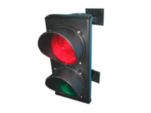  C0000710 Светофор светодиодный, 2-секционный, красный-зелёный, 24 В